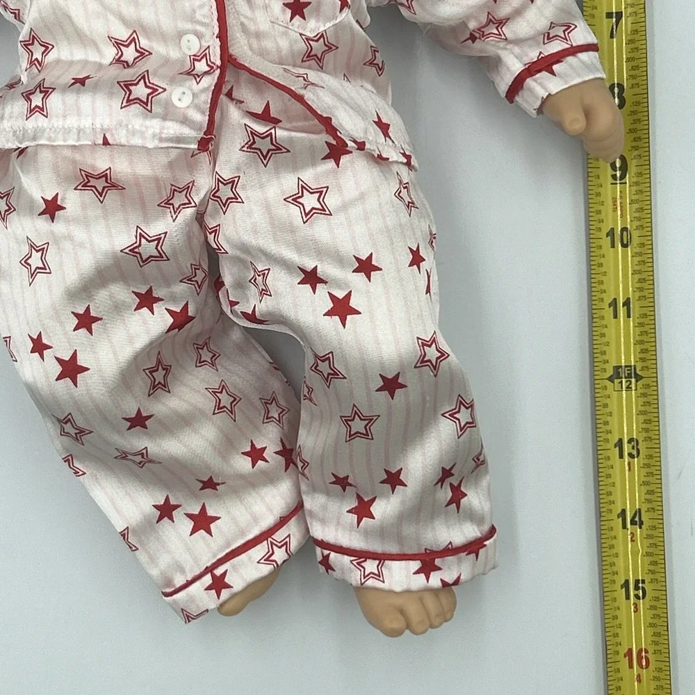 American Girl Doll Lot Bitty Baby Red Star‎ Pj's Corduroy Doll Bag Back Pack